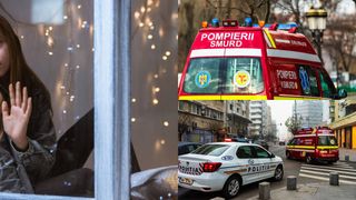 Momente de panică în Slatina! O fetiță a căzut de la etajul 4 al unui bloc