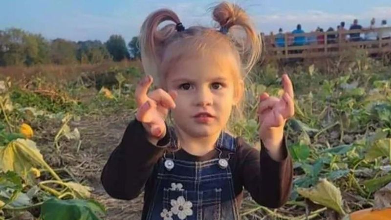 Cordelia Kuether - fetița de 4 ani