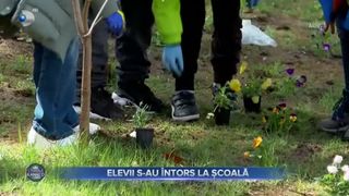 VIDEO- Elevii s-au întors în bănci după vacanța de Paște