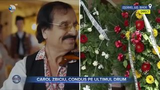 Carol Zbiciu a fost condus pe ultimul drum