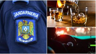 Un jandarm din Cluj a fost prins beat la volan, în timp ce „fura mireasa”. El avea o alcoolemie de 0,82 