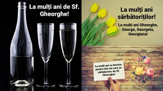 La mulți ani de Sf. Gheorghe 2023. Mesaje, urări și felicitări frumoase „Cu ocazia zilei Sfântului tău, îţi doresc o oră de linişte, o zi senină, o săptămână de bucurii, o lună de împliniri, un an de prosperitate, un veac de sănătate, fericire şi iubire!”