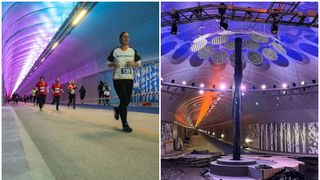 FOTO: &Icirc;n Norvegia s-a deschis &rdquo;cel mai lung tunel pentru bicicliști din lume&rdquo;