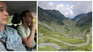 Doi turiști americani au fost dezamăgiți de experiența pe care au avut-o pe Transfăgărășan