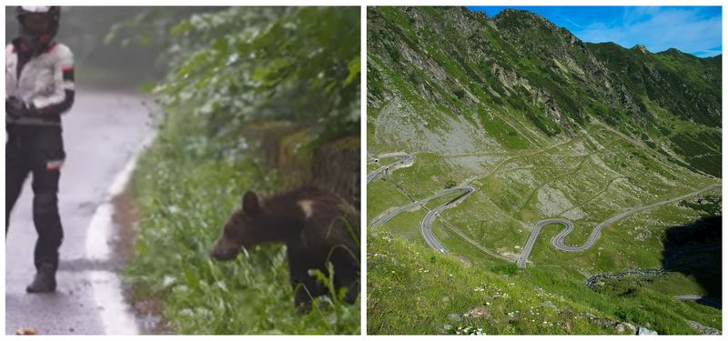 Cei doi turiști au fost impresionați de curbele spectaculoase dar nu și de gunoaiele din jur și de aglomerație.