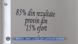 Spațiul unde lucrezi influențează munca