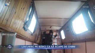 VIDEO- Britanicii fug de chiriile imense și ajung să locuiască în bărci