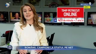 Rom&acirc;nii, campioni la navigat pe internet