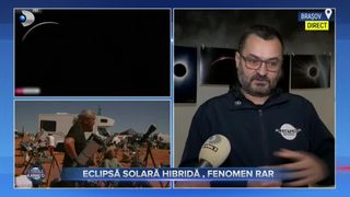 Eclipsă solară hibridă, fenomen rar