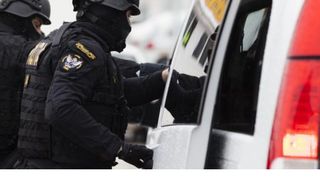 Polițiștii au descins la Serviciul de Medicină Legală Vâlcea