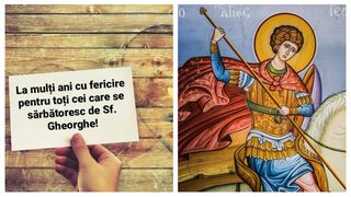 Sf. Gheorghe 2023. Ce nume se sărbătoresc pe 23 aprilie?