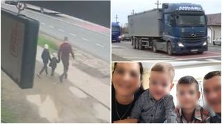 Cine este Ciprian, bărbatul care a fost călcat de TIR alături de fiii săi. Bărbatul și-a văzut copilașul murind: „Aveți sus un îngeraș păzitor”