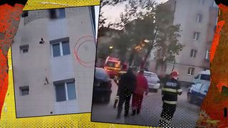 Scene de coșmar în Dej! O femeie a ajuns la Psihiatrie după ce a făcut scandal și a aruncat cu cuțite de la geam