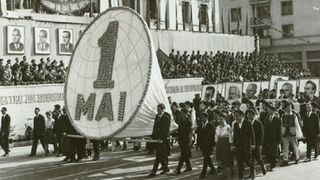 1 mai sărbătorită înainte de 1989. 