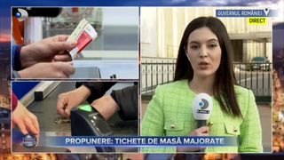 Propunere- Tichete de masă majorate