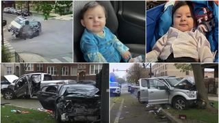 Sf&acirc;rșit tragic pentru un bebeluș de doar 6 luni. Doi tineri au furat o mașină și s-au izbit din plin de camioneta &icirc;n care se afla băiatul &icirc;mpreună cu familia lui