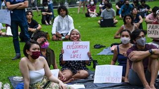 Executat prin spânzurare pentru 1 kg de canabis