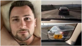 VIDEO - Un polițist din Huedin a șicanat mai mulți participanți la trafic prin manevre extrem de periculoase. Imagini incredibile de pe „drumul morții”