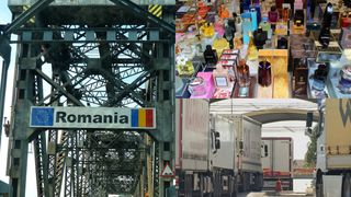 Un bulgar, șofer de TIR, a fost prins la vama Giurgiu cu parfumuri contrafăcute. Produsele valorează aproape un milion de lei