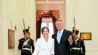 Carmen Iohannis, apariție de senzație în vizita oficială în Argentina