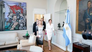 Carmen Iohannis, alături de Prima Doamnă a Argentinei