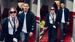 Madonna și-a ascuns o mare parte a feței