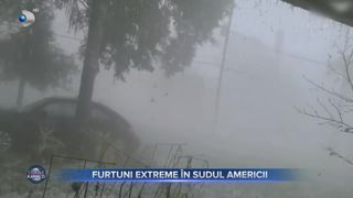 VIDEO- Furtunile și grindina au făcut ravagii în sudul Statelor Unite
