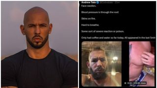 Andrew Tate a descris pe Twitter o serie de simptome, sugerând că a fost otrăvit