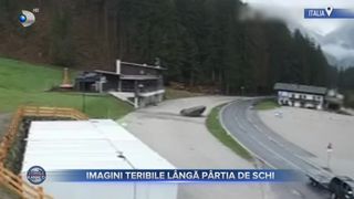 Imagini teribile l&acirc;ngă p&acirc;rtia de schi