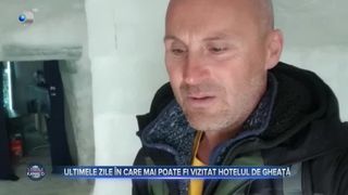 Ultimele zile &icirc;n care mai poate fi vizitat hotelul de gheață