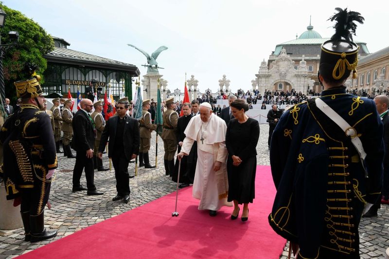 Papa Francisc în Ungaria