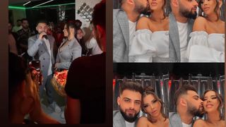 VIDEO |Andra Volos este însărcinată. Bruneta și Lele vor deveni părinți: „Să ne trăiască ce vine pe drum!”