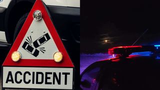 Accident rutier pe DN 2B. Două autoturisme s-au ciocnit