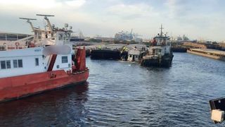 Accident de navigație &icirc;n portul Constanța