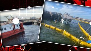 VIDEO. Accident de navigație &icirc;n portul Constanța. O ambarcațiune din Cehia s-a scufundat