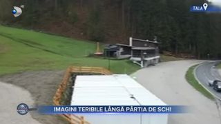 Imagini teribile langa partia de schi