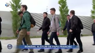 Romanii, alaturi de Papa Francisc