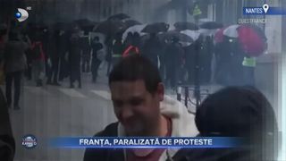 Franța, paralizată de proteste