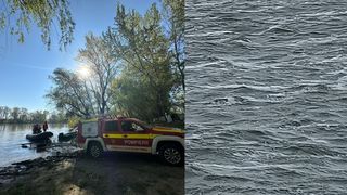 30 de pompieri şi 4 scafandri caută cele patru persoane dispărute după ce barca în care se aflau s-a răsturnat pe râul Mureş