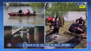 VIDEO- A doua zi de căutări pe râul Mureș! Doi copii și doi adulți, căutați de zeci de salvatori