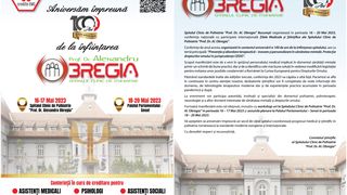 Conferință națională cu participare internațională în cinstea Zilelor Medicale și Științifice ale Spitalului Clinic de Psihiatrie „Prof. Dr. Al. Obregia” București