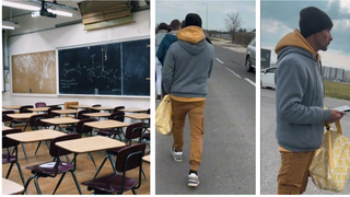 Un profesor din Brașov a ajuns viral pe rețelele de socializare. Acesta a îndepărtat cu mult umor un bărbat strecurat printre elevi