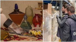 Cosmetice și parfumuri toxice produse în Turcia și România, confiscate în Napoli