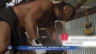 VIDEO- Imagini de senzație cu Jason Momoa! Actorul a pozat la bustul gol pentru Men's Health