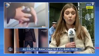 Au păcălit bancomatele cu bani falși