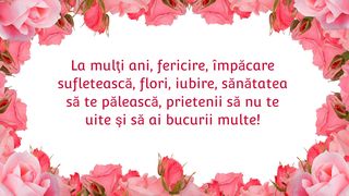 La mulți ani de Sfânta Irina 2023! Mesaje, urări și felicitări pentru sărbătoriți. ,,O viaţă plină de împliniri şi de realizări. La mulţi ani, Irina!''
