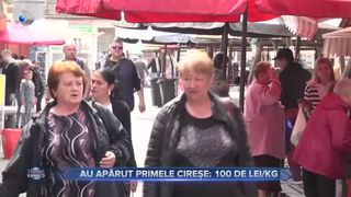 Au apărut primele cireși- 100 de lei kilogramul