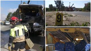 Autobuz cu 41 de muncitori, implicat într-un accident teribil în Spania: ”Vii să lucrezi în străinătate și să îți găsești moartea”