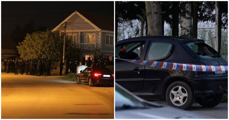 Totul a început în curtea unei școli din Mladenovac, unde atacatorul s-a certat cu un polițist. 