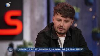 &rdquo;Invitatul de 12&rdquo;, duminică, la Kanal D2 și Radio Impuls